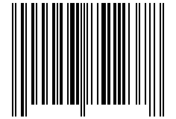 Number 57851237 Barcode