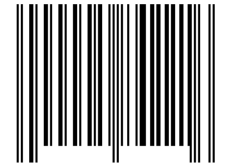 Number 5842216 Barcode