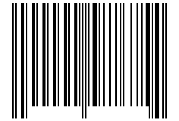 Number 587675 Barcode