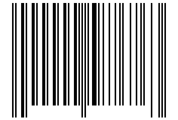 Number 587676 Barcode