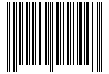 Number 589700 Barcode