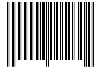 Number 6001030 Barcode