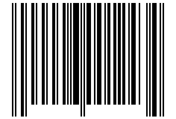 Number 6001243 Barcode