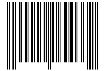 Number 60033 Barcode