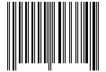 Number 603374 Barcode