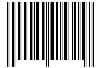 Number 60405305 Barcode
