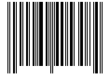 Number 60405308 Barcode