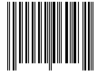 Number 60431 Barcode