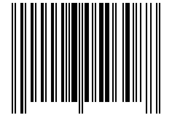 Number 6050308 Barcode
