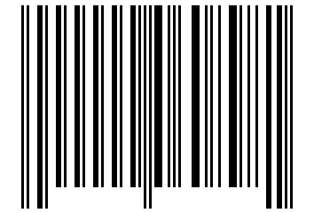 Number 60898 Barcode