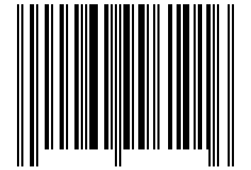 Number 60996101 Barcode