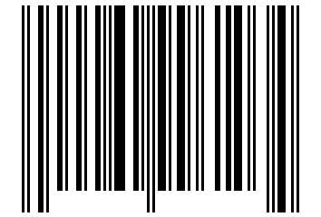 Number 60996103 Barcode