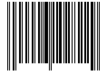 Number 6102822 Barcode