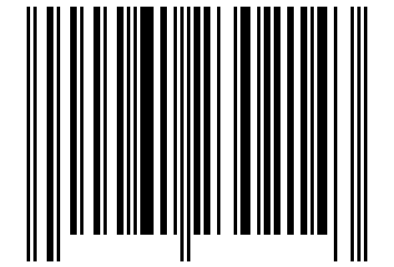 Number 61230214 Barcode
