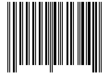 Number 61344 Barcode