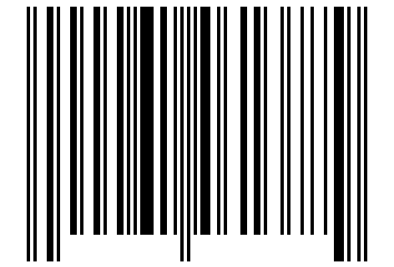 Number 61461377 Barcode