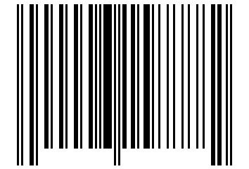 Number 6158888 Barcode