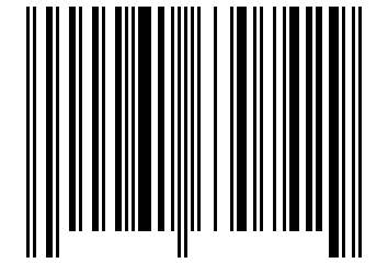 Number 61630742 Barcode