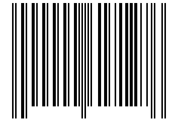 Number 617127 Barcode