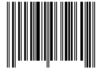 Number 62035260 Barcode