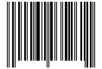 Number 62035261 Barcode