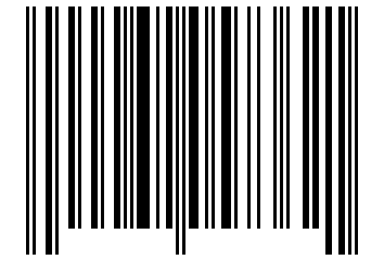 Number 62057362 Barcode