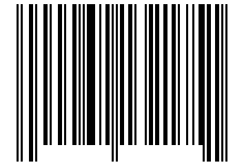 Number 62132175 Barcode
