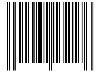 Number 62132176 Barcode