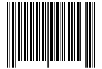 Number 6253 Barcode