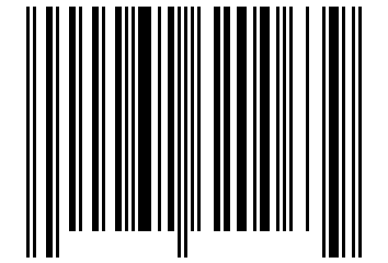 Number 62620063 Barcode