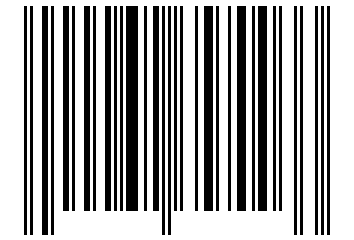 Number 62657003 Barcode