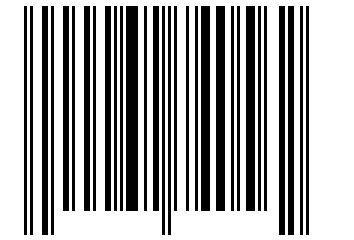 Number 62740562 Barcode