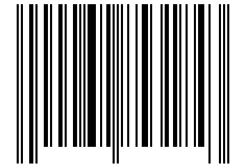Number 62853184 Barcode