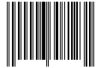 Number 6308123 Barcode