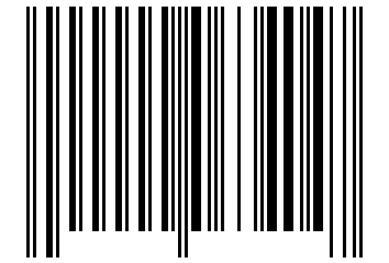 Number 63404 Barcode