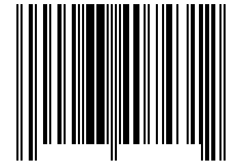 Number 63407431 Barcode