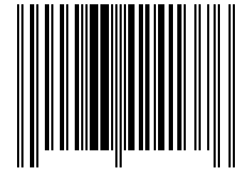 Number 63424137 Barcode