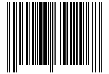 Number 63651296 Barcode