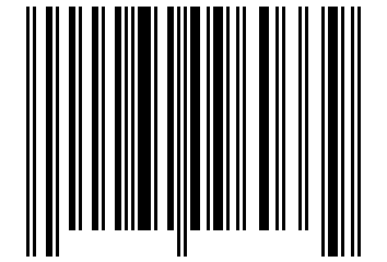 Number 64096033 Barcode