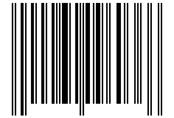 Number 64096036 Barcode