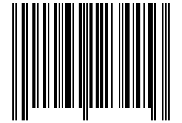 Number 64123445 Barcode