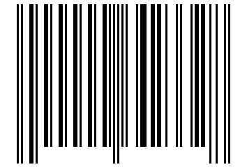 Number 642332 Barcode