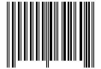 Number 64260 Barcode