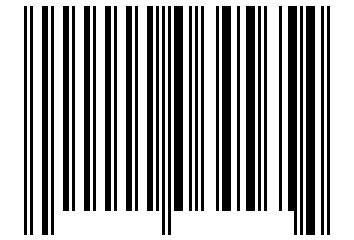 Number 64565 Barcode