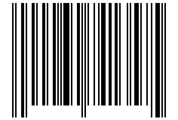 Number 64741357 Barcode