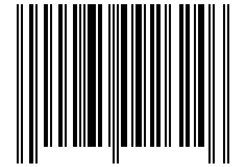 Number 65092624 Barcode