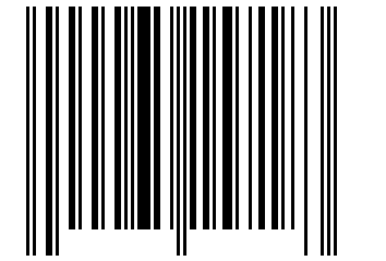 Number 65157183 Barcode