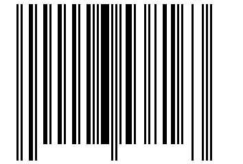 Number 6538163 Barcode