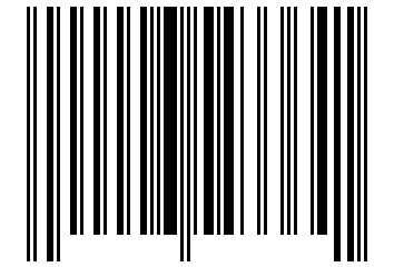 Number 6543364 Barcode