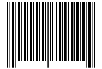 Number 654544 Barcode